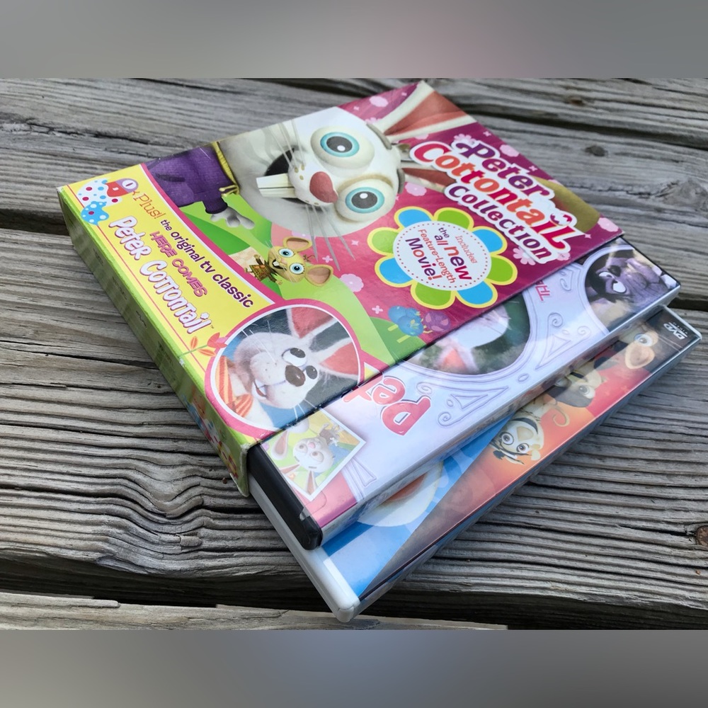 2/$10 Peter Cottontail Collection Box Set Tv Classic Version DVD Movie Easter